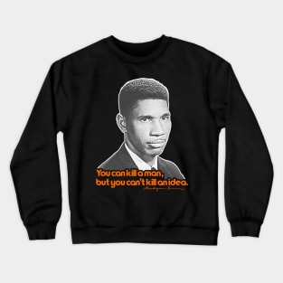 Medgar Evers // Civil Rights Icon Tribute Crewneck Sweatshirt
